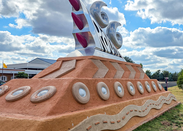 Route 66 monument
